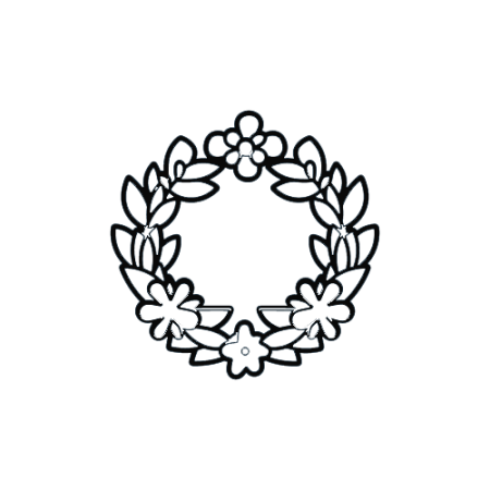 coroa de flores